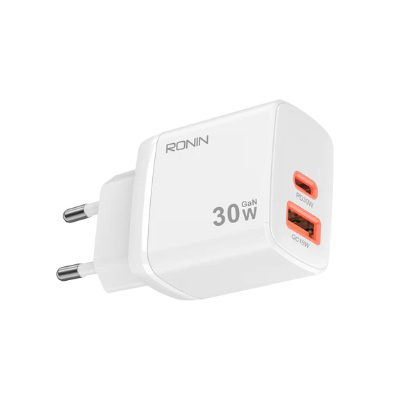 RONIN| FLUX | R-6030 30 Watt | Gan Technology | Fast Charge