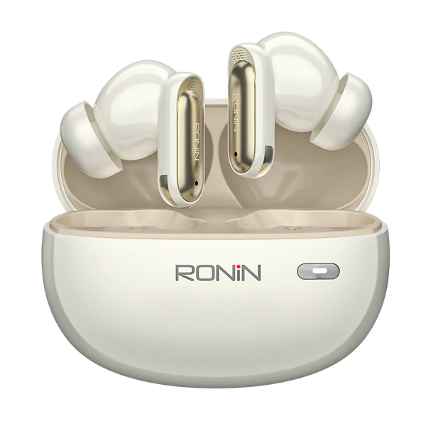 Ronin Eclipse Wireless Earbuds – Bluetooth 5.3, Noise Cancellation, Touch Controls, Long Battery Life