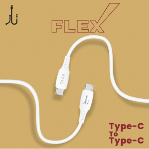 FLEX-CC iPhone Charging Cable – 1M Length, TPE Material, 1-Year Warranty