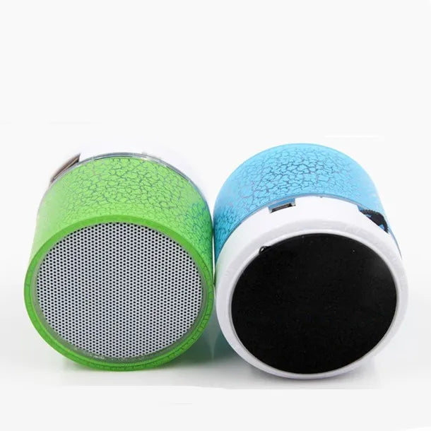 A10 Colorful LED Mini Wireless Loudspeaker with TF Card USB Stereo Audio Music Player