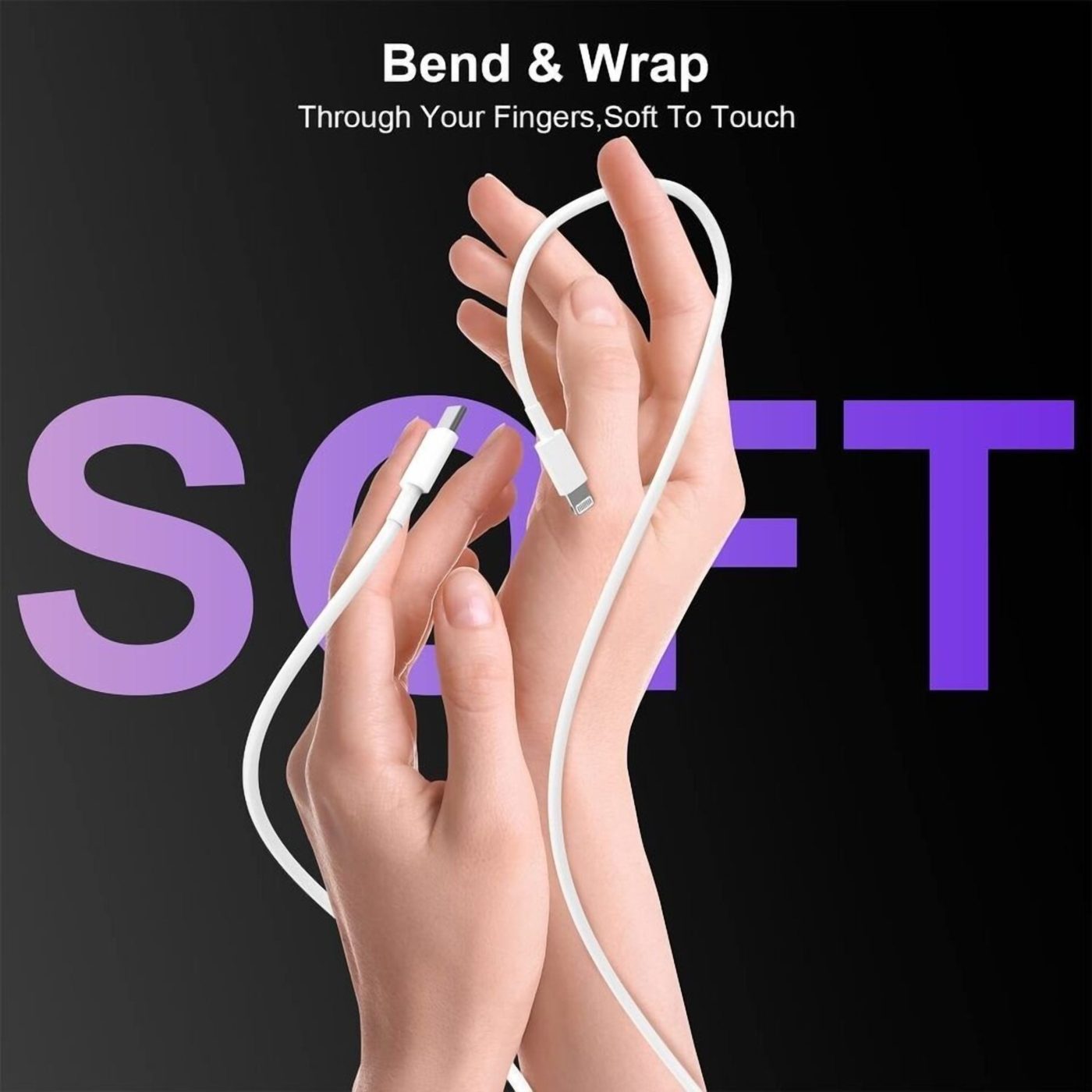 Type C to Lightning Cable – Master Copy | Fast Charging for iPhone & iPad